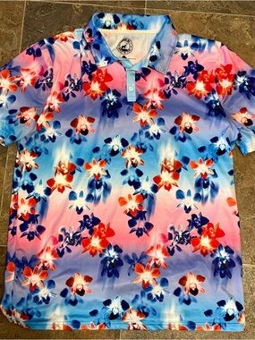 HAWAIIAN GOLF SHIRT